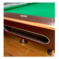 Knight Shot Galaxy Home Use Billiard Table 7ft, Brown