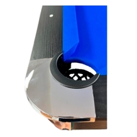 Knight Shot Noir Kids Billiard Table 7ft. Black Finishing Wooden Base w/ Blue Cloth