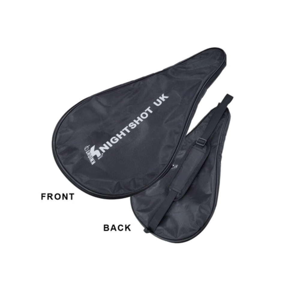 Knight Shot - Padel Racket 001 Full Carbon Fiber 17 Degrees Eva | Advance Diamond Shape