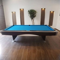 Knight Shot Spyder Commercial Billiard Table 7ft (Brown)