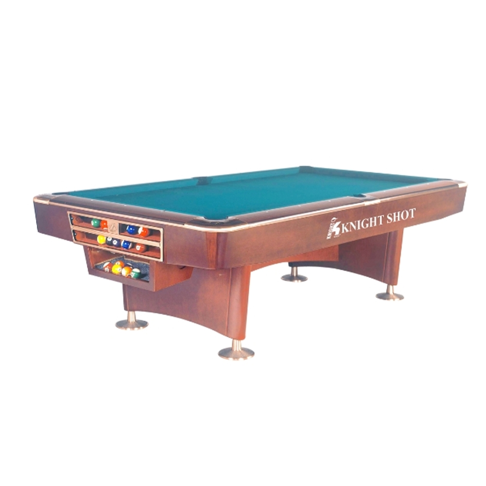 Knight Shot Turbo 9ft Marble Top Pool Table With Ball Return System | Billiard Table