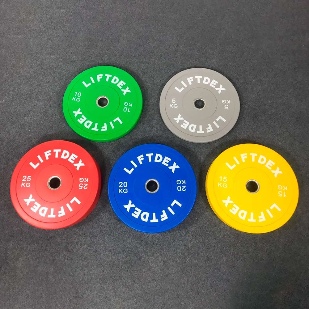 Liftdex Rubber Colour Bumper Plates | 10 Kg