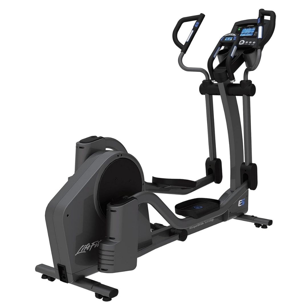 Life Fitness E5 Cross Trainer - Base Titanium-Base+Go Console