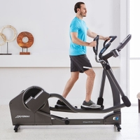 Life Fitness E5 Cross Trainer - Base Titanium-Base+Go Console