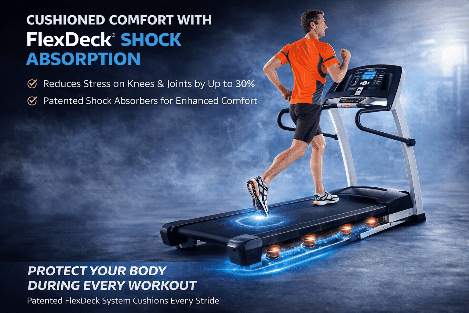 FlexDeck Shock Absorption