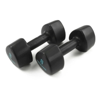 LivePro Black Studio Dumbbells Set 9 KG