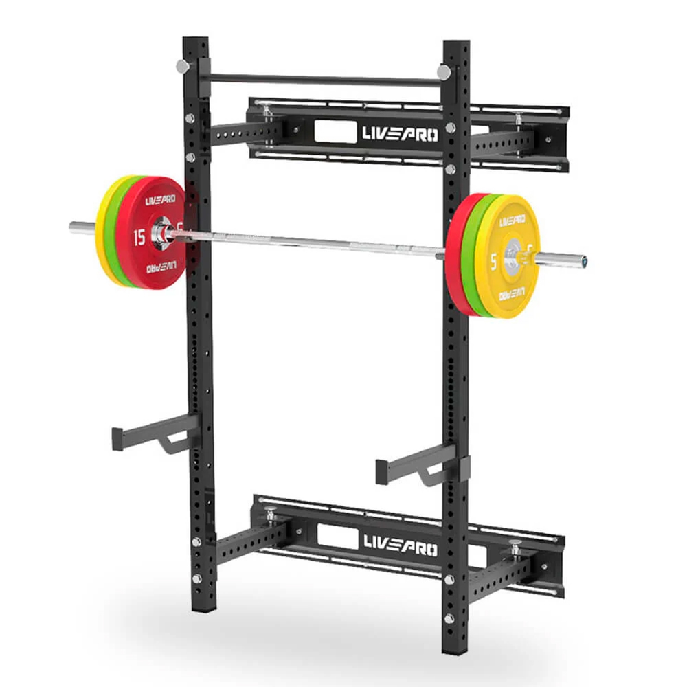 Livepro Wall Mounted Foldable Squat Rack