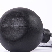 Liveup Rubber Kettlebell 10KG