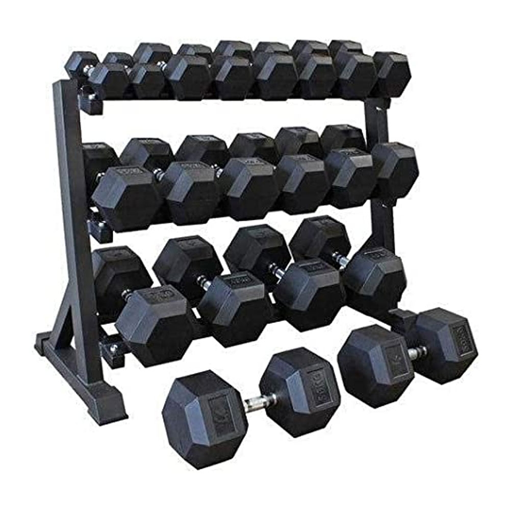 2 5KG To 25KG Hex Dumbbell Set With Dumbbell Rack UAE Shop Now Pay Later 2 5KG To 25KG Hex Dumbbell Set With Dumbbell Rack UAE Shop Now Pay Later