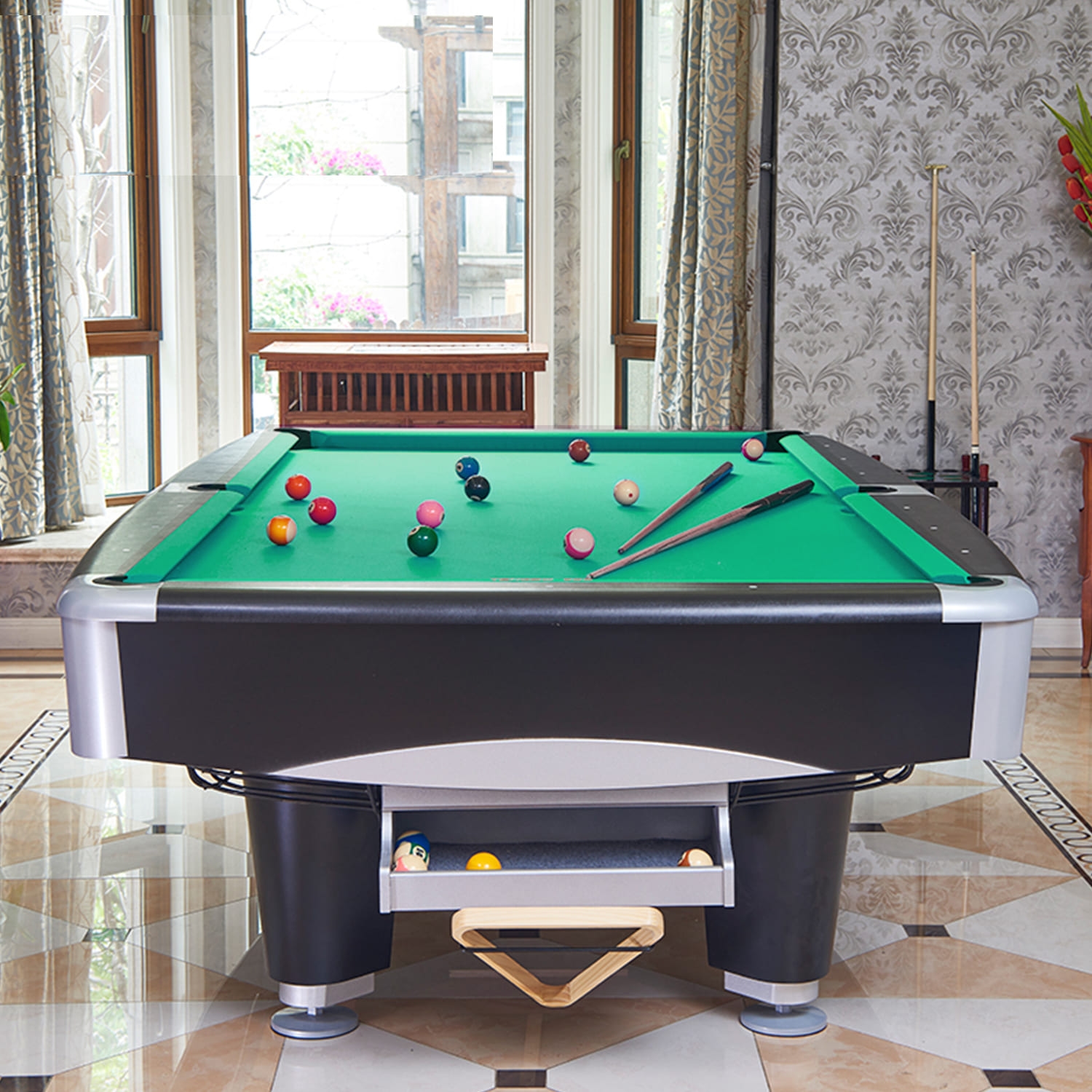 Billiard Pool Table 9 Feet | Marble Material