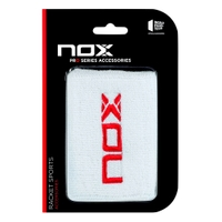 NOX Sport Wristbands white/red