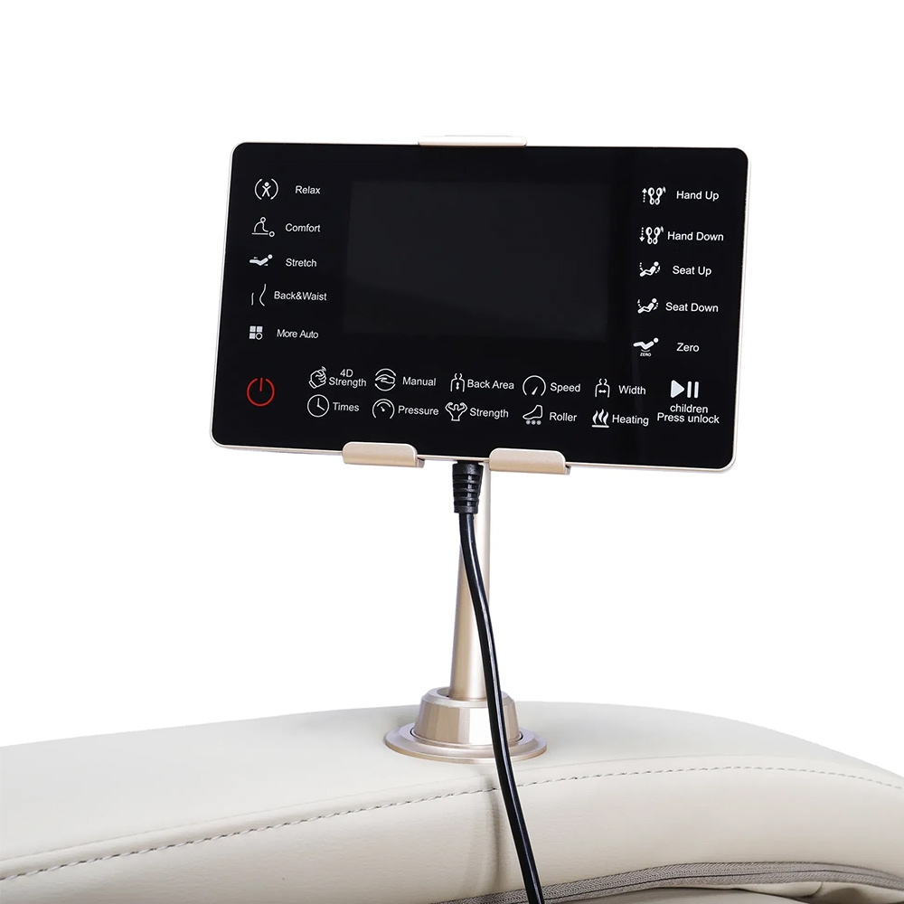 Nova 4D Full Body Massage Chair With Voice Control Beige