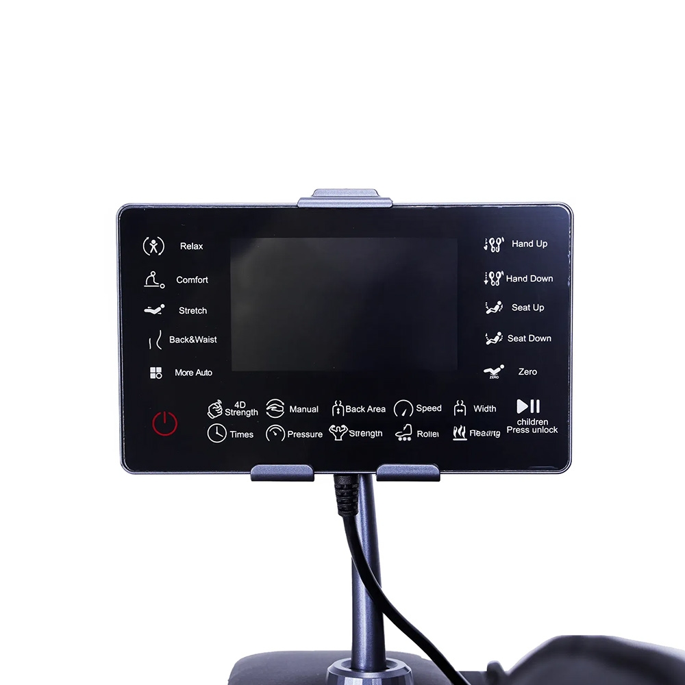 Nova 4D Full Body Massage Chair With Voice Control Black