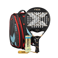 NOX AT10 Luxury GENIUS 18K Alum 2026 + Nox Ml10 Competition Xl Compact Padel Bag Combo