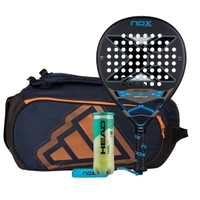Nox AT10 Pro Cup SOFT 2026 Padel Racket + Adidas Pro Tour Blue Padel Bag Combo