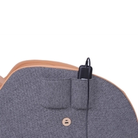 Orion 3D Rocking Recline Massage chair With Ottoman Version 2.0-Brown