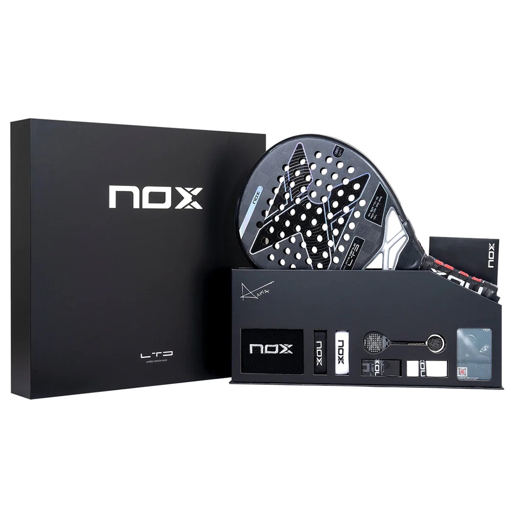 NOX Padel Racket Pack AT2 Genius LIMITED EDITION 2024 by Agustin Tapia