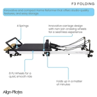 Align-Pilates F3 Folding Pilates Reformer