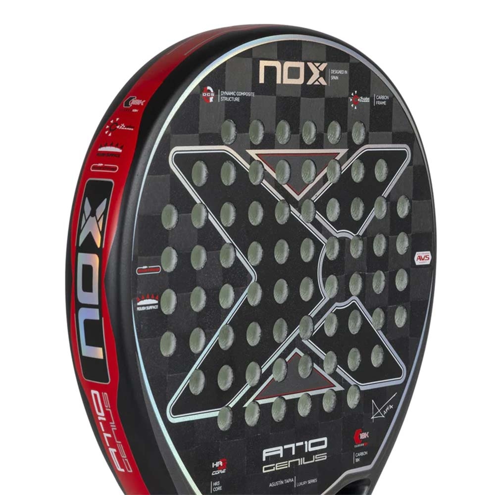 NOX AT10 Luxury GENIUS 18K 2023 by Agustín Tapia Padel Racket