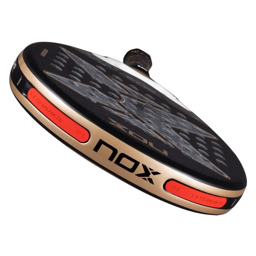 NOX AT10 Luxury GENIUS 18K Alum 2026 Agustin Tapia Padel Racket