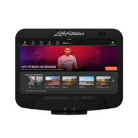 Life Fitness Platinum Club Series Upright Lifecycle Bike - SE3HD Console