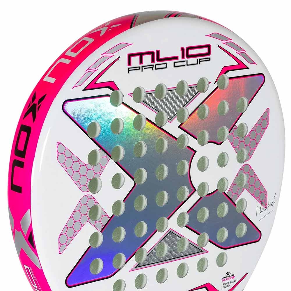 NOX Padel Racket ML10 PRO CUP Silver 2023