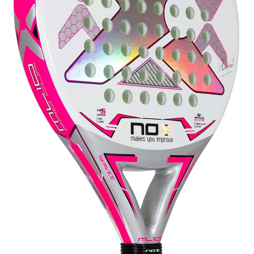 NOX Padel Racket ML10 PRO CUP Silver 2023