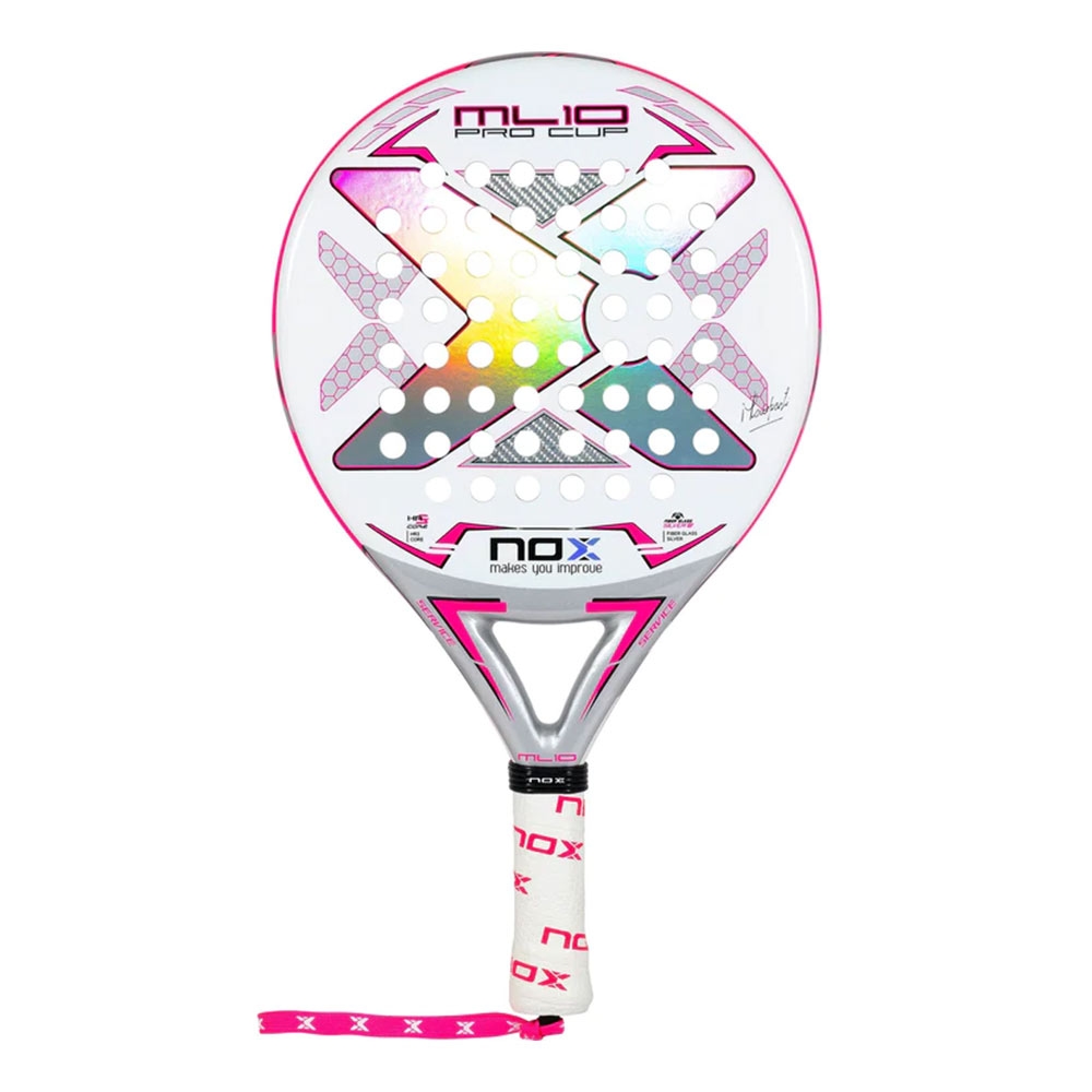 NOX Padel Racket ML10 PRO CUP Silver 2023