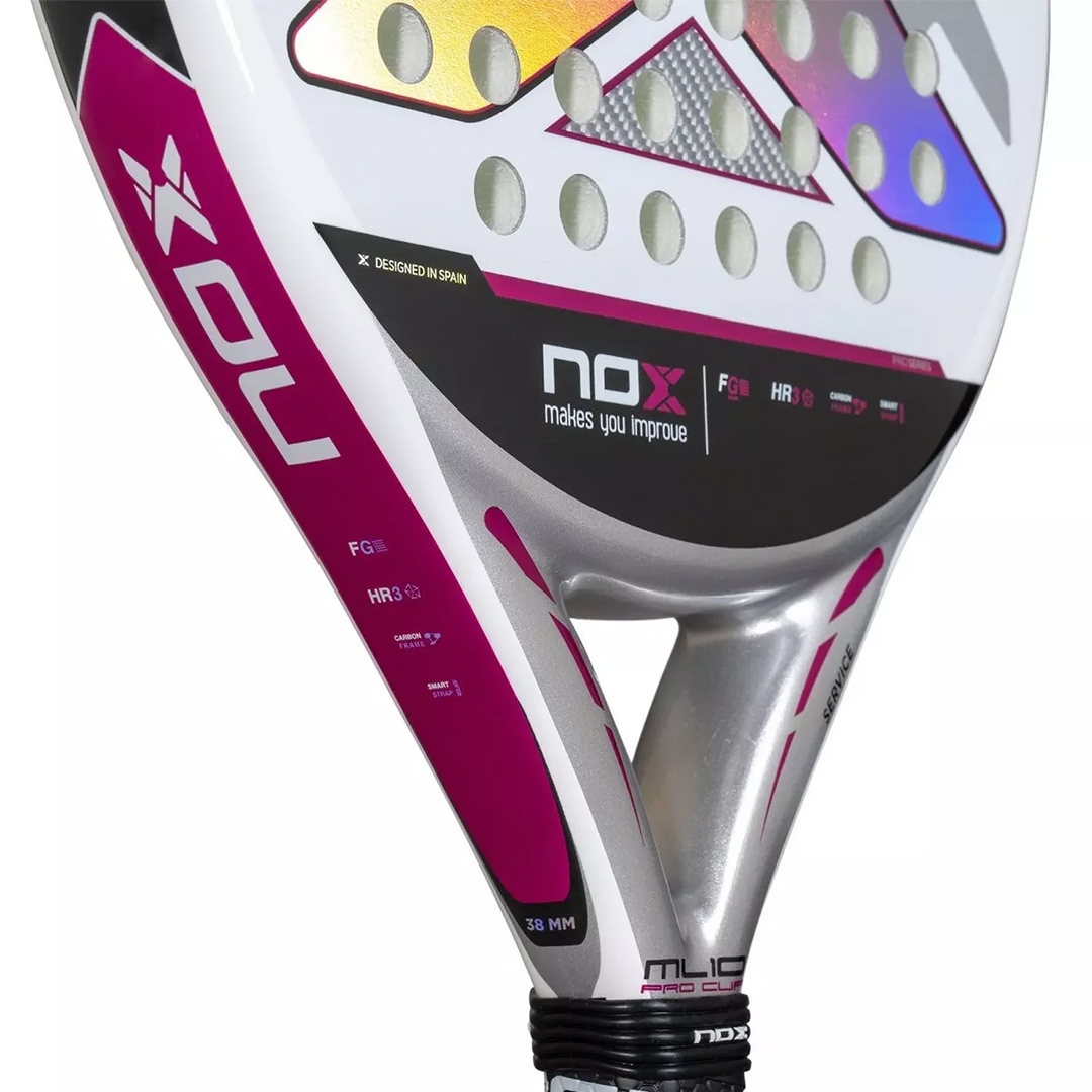 NOX Padel Racket ML10 Pro Cup Silver 2025