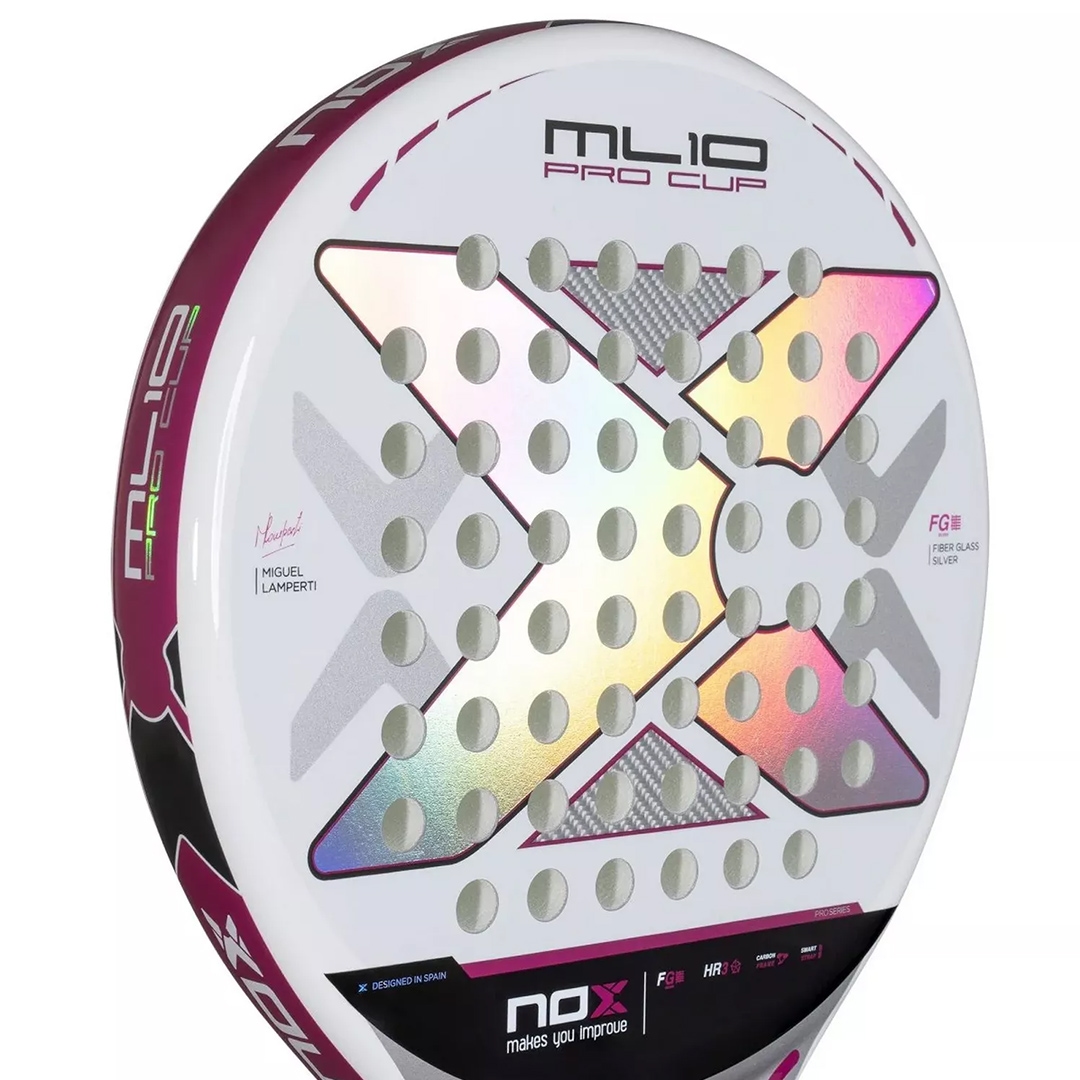 NOX Padel Racket ML10 Pro Cup Silver 2025