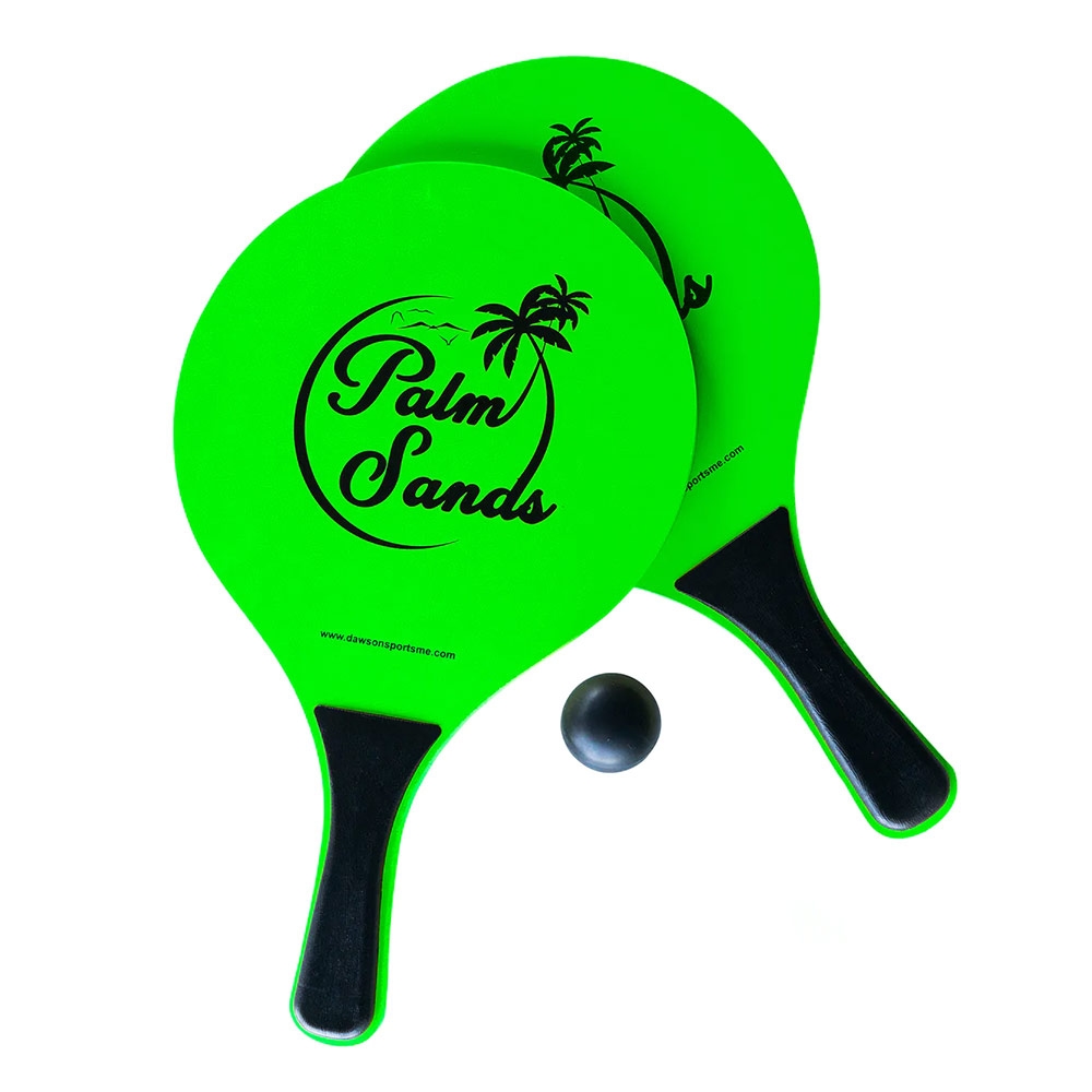 Palm Sands Neon Paddel Set - MDF GREEN