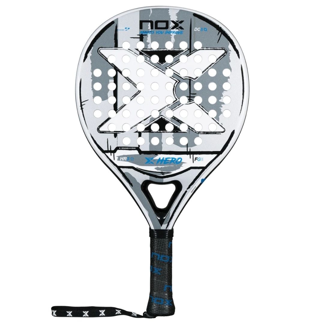 Nox X-Hero White 2026 Padel Racket