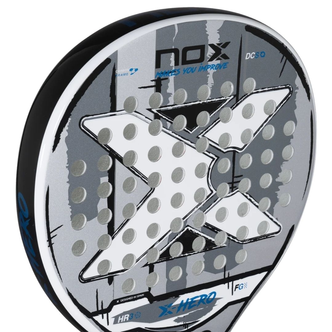 Nox X-Hero White 2026 Padel Racket