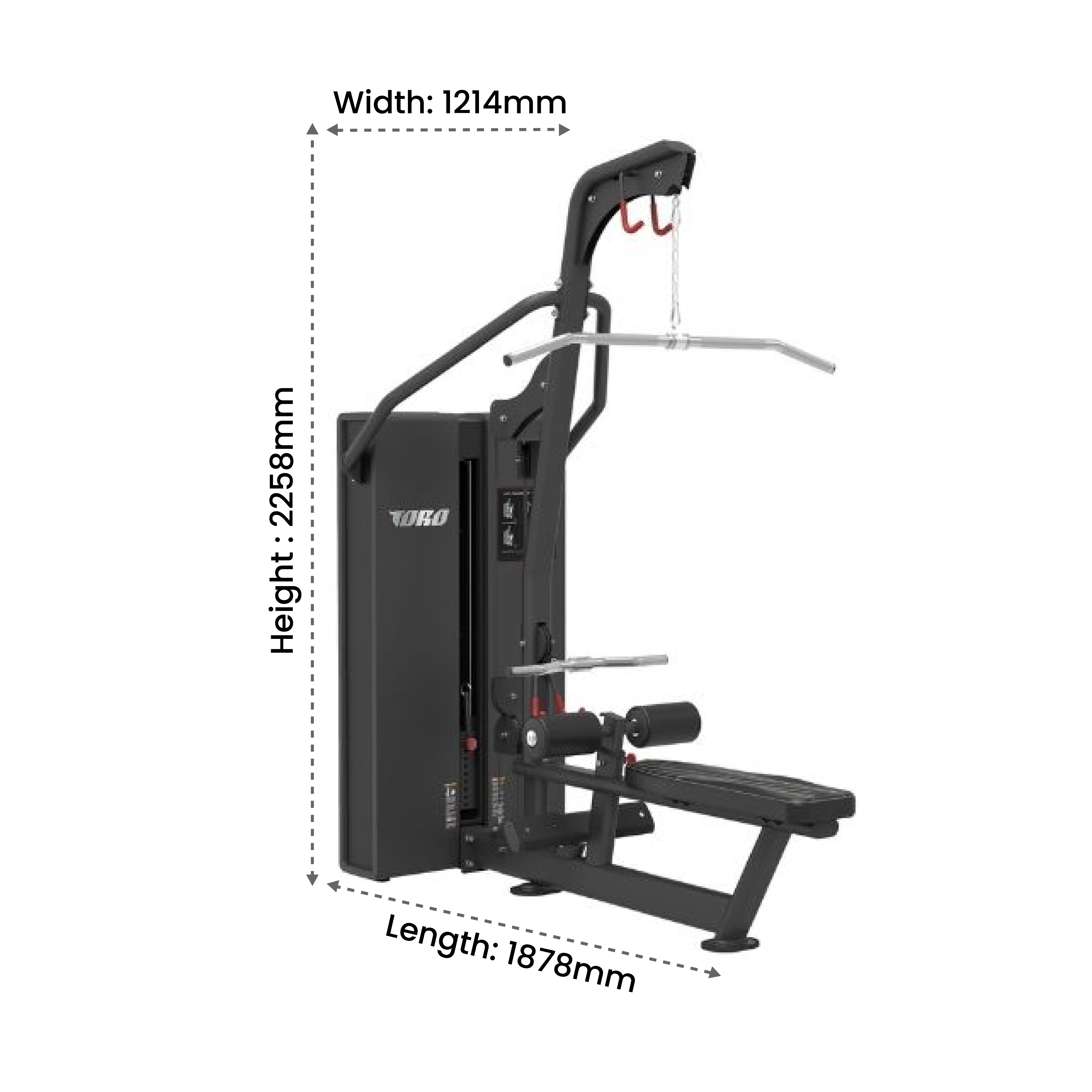 Toro Rage Pulldown /  Seated Row