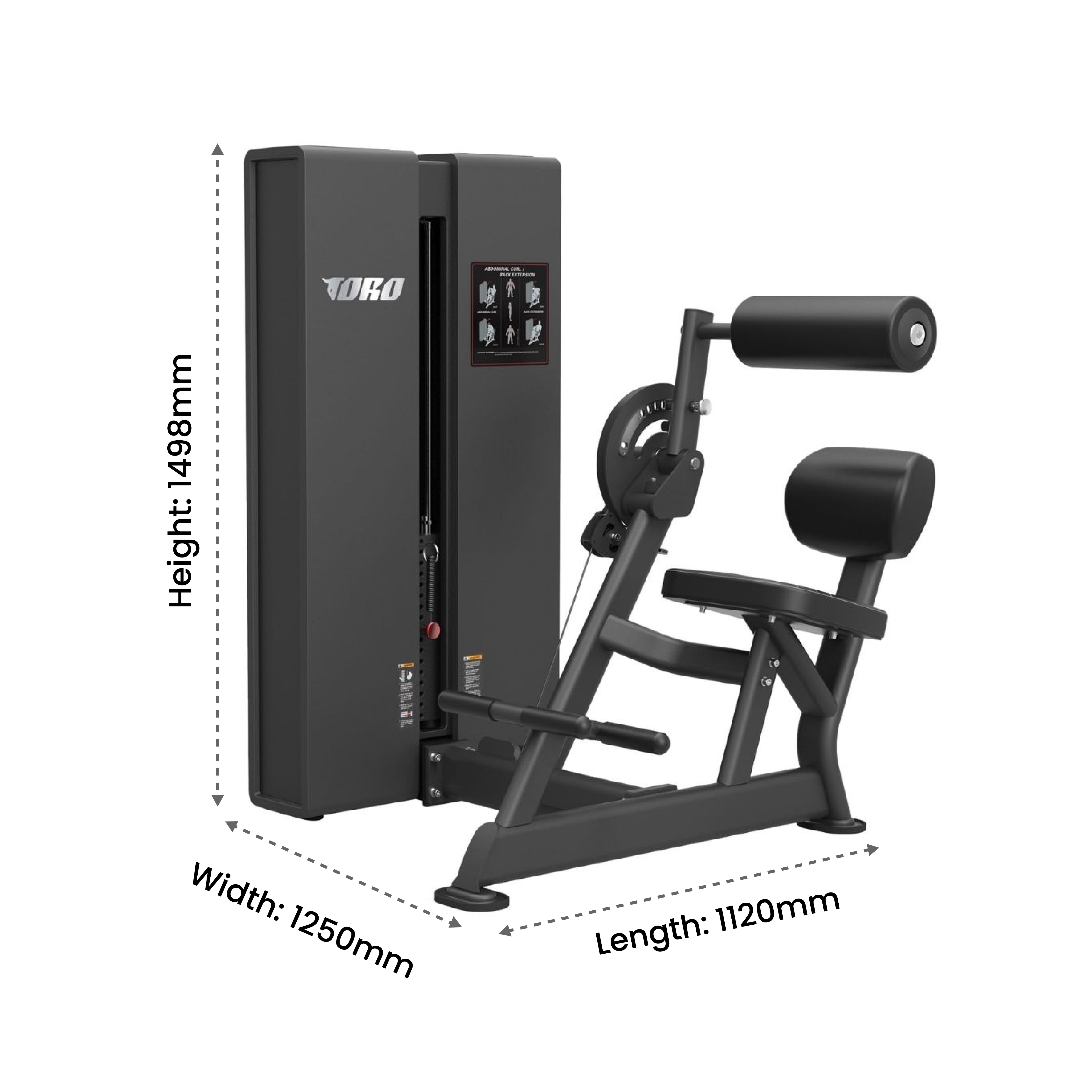 Toro Rage Abdominal /  Back Extension