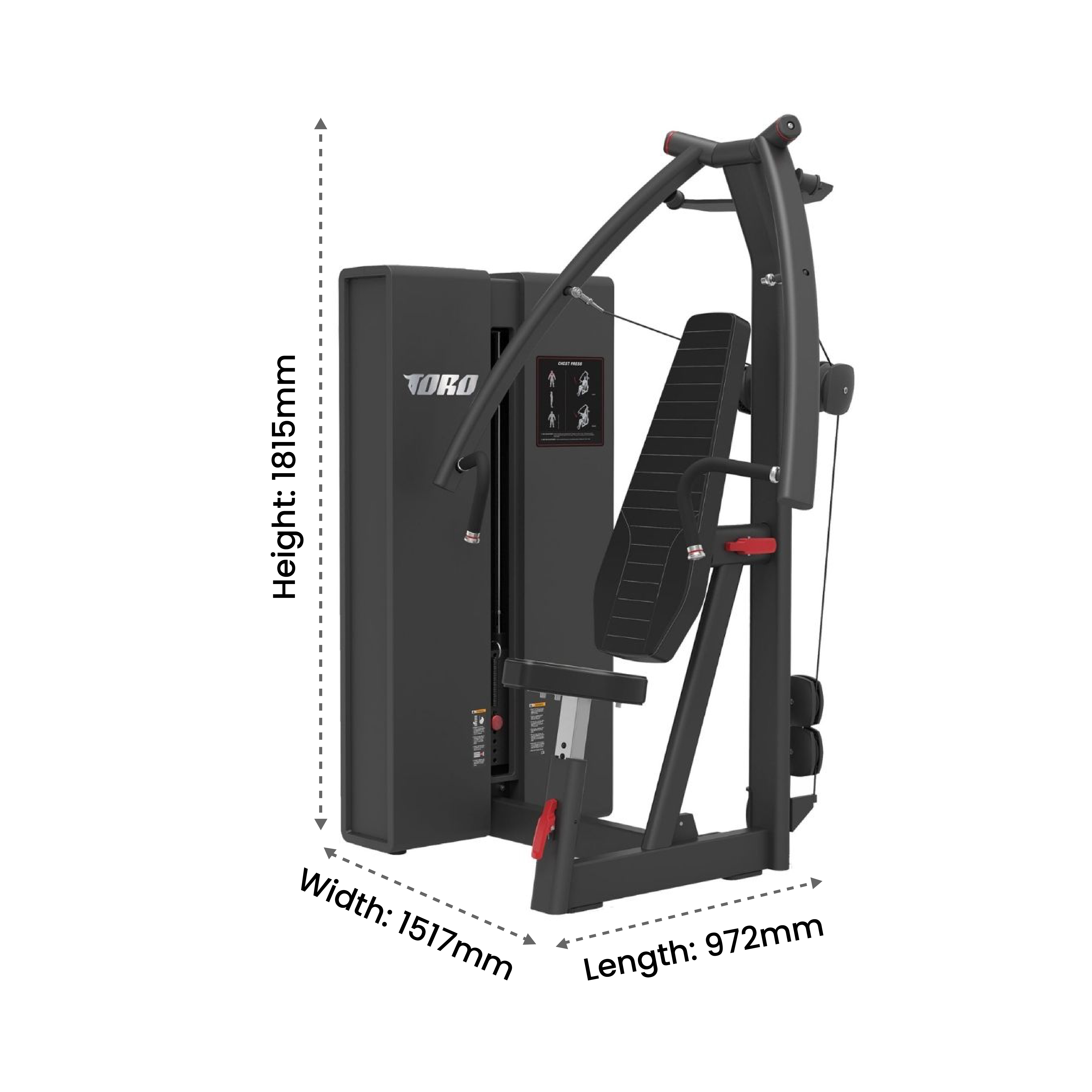 Toro Rage Seated Chest Press