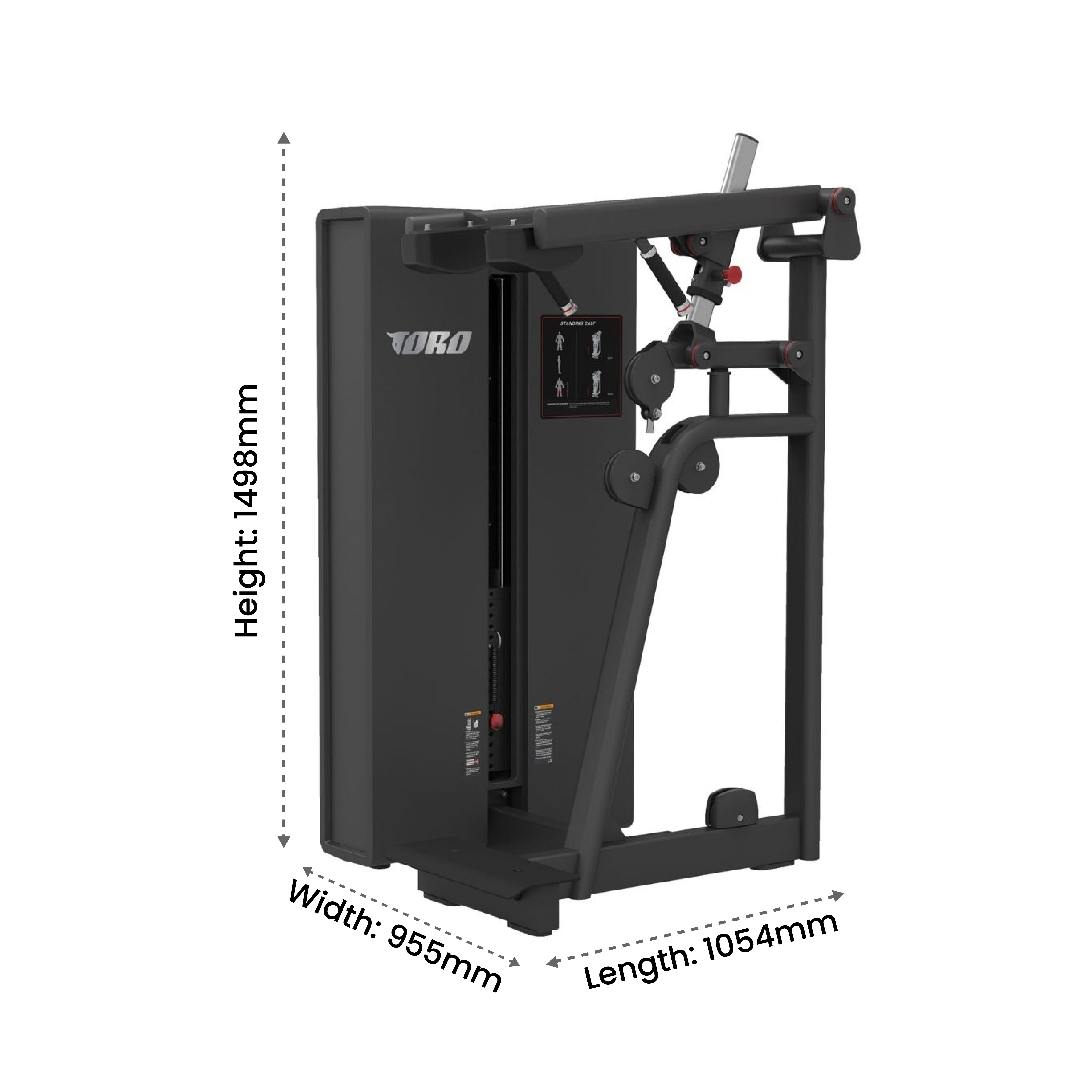 Toro Rage Standing Calf Extension