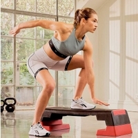Reebok Fitness 3 Level Height Adjustment Stepper
