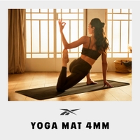 Reebok Yoga Mat 4mm Black