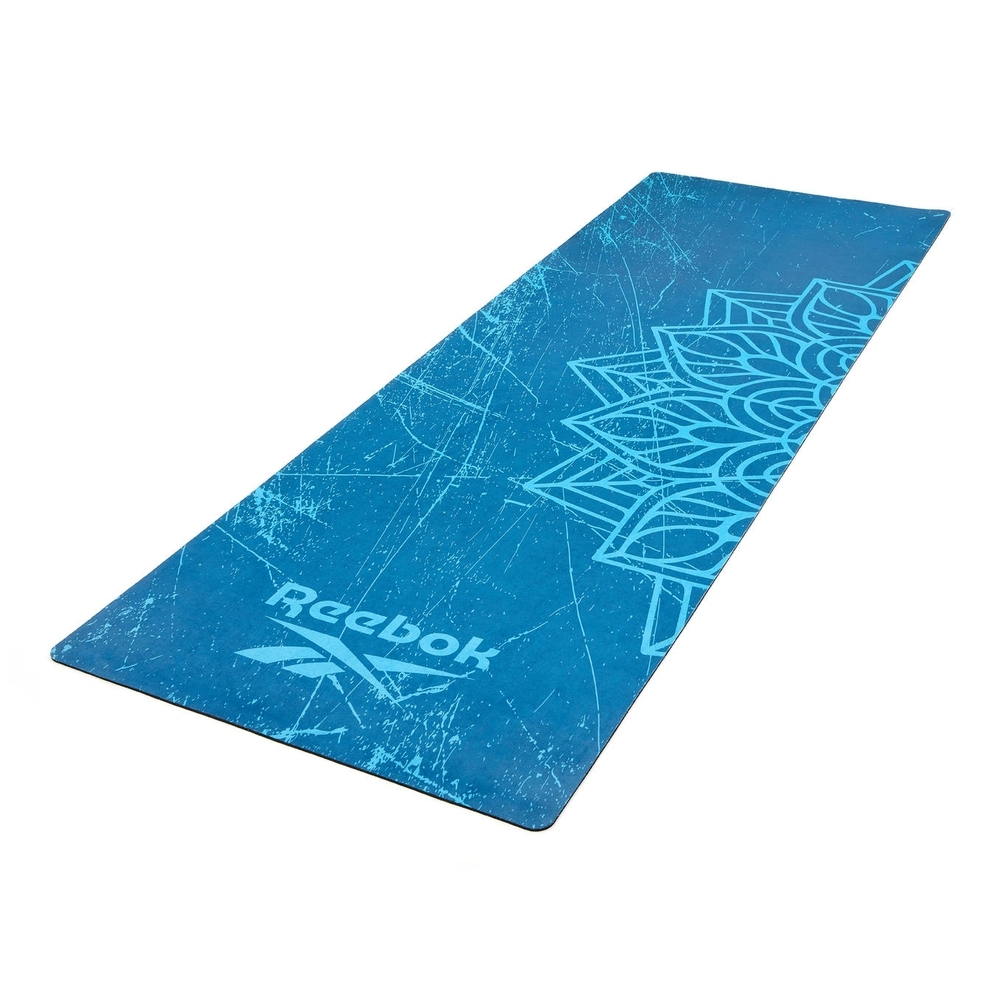 Reebok - Natural Rubber Yoga Mat - Blue Mandala