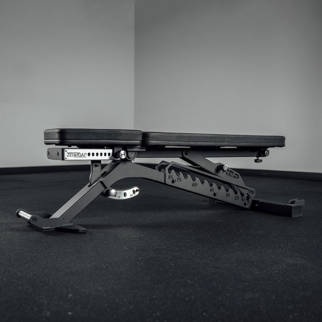 REP Fitness BlackWing Adjustable Weight Bench - Metallic Black