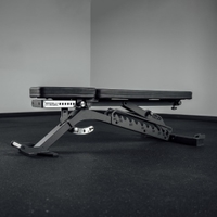 REP Fitness BlackWing Adjustable Weight Bench - Metallic Black