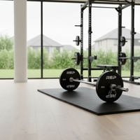 REP Fitness Black Bumper Plates - 5 Kg