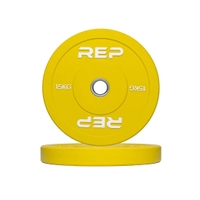 REP Fitness Color Bumper Plates- 15 Kg