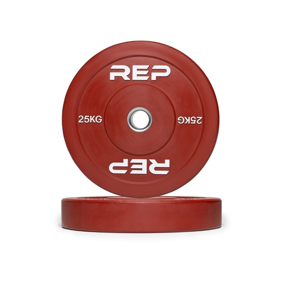 REP Fitness Color Bumper Plates- 25 Kg