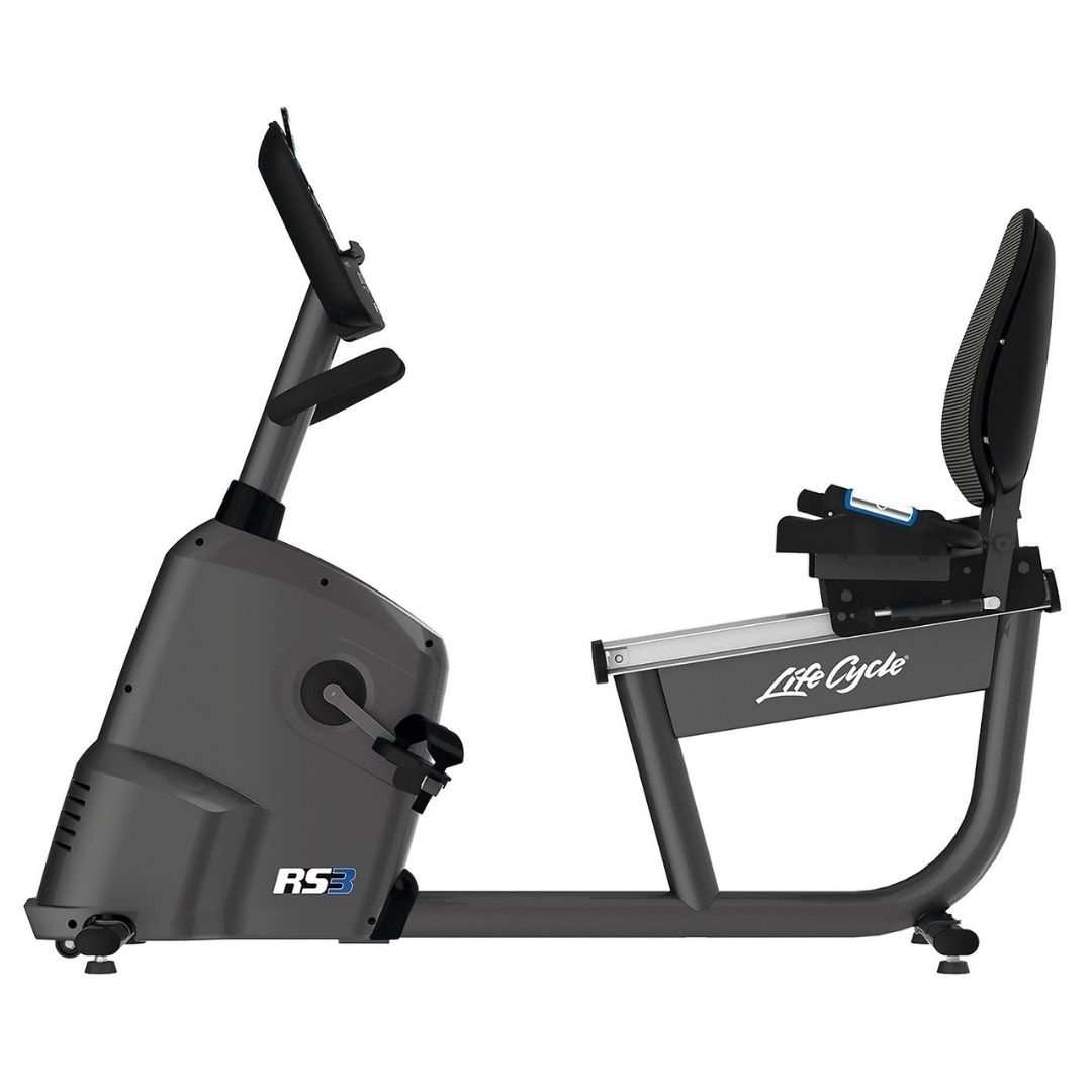 Life Fitness RS3 Recumbent Bike - Base +Track Console