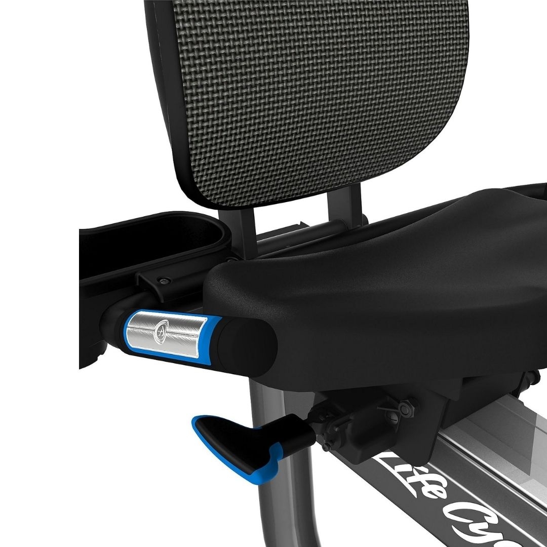 Life Fitness RS3 Recumbent Bike - Base +Track Console