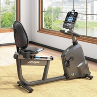 Life Fitness RS3 Recumbent Bike - Base +Track Console