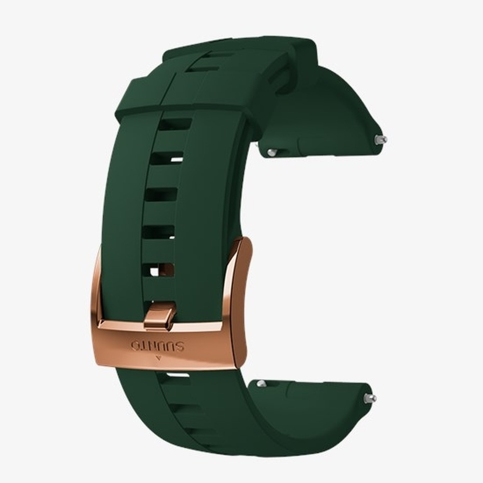 Suunto ATHLETIC Silicone Strap Forest/Copper Size M