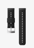 Suunto ATHLETIC 3 Silicone Strap Black/Steel Size M
